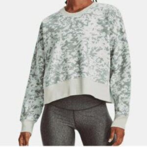 under armour rival fleece camo crew